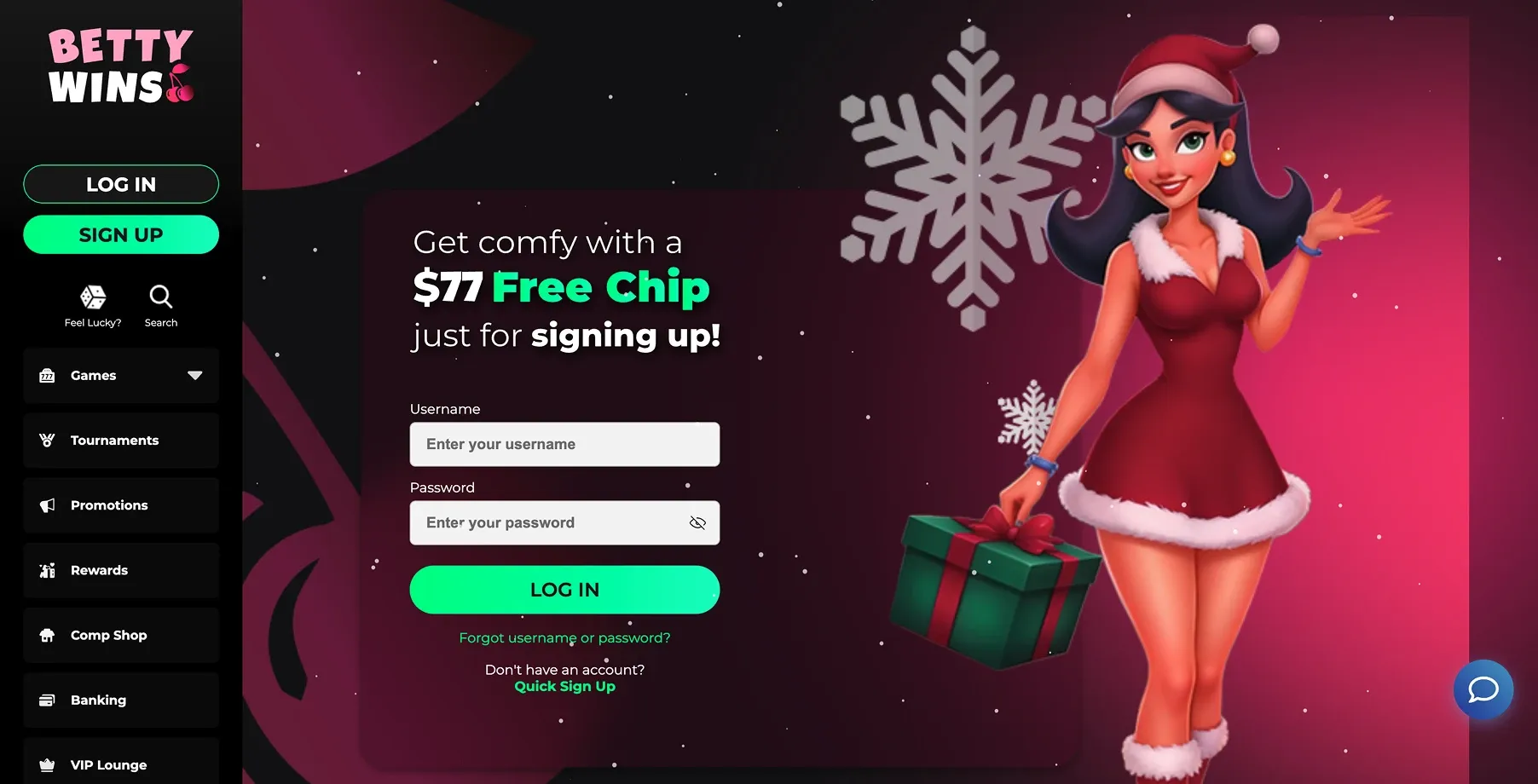 Betty Wins Casino